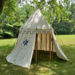 12' Round Medieval Marquee